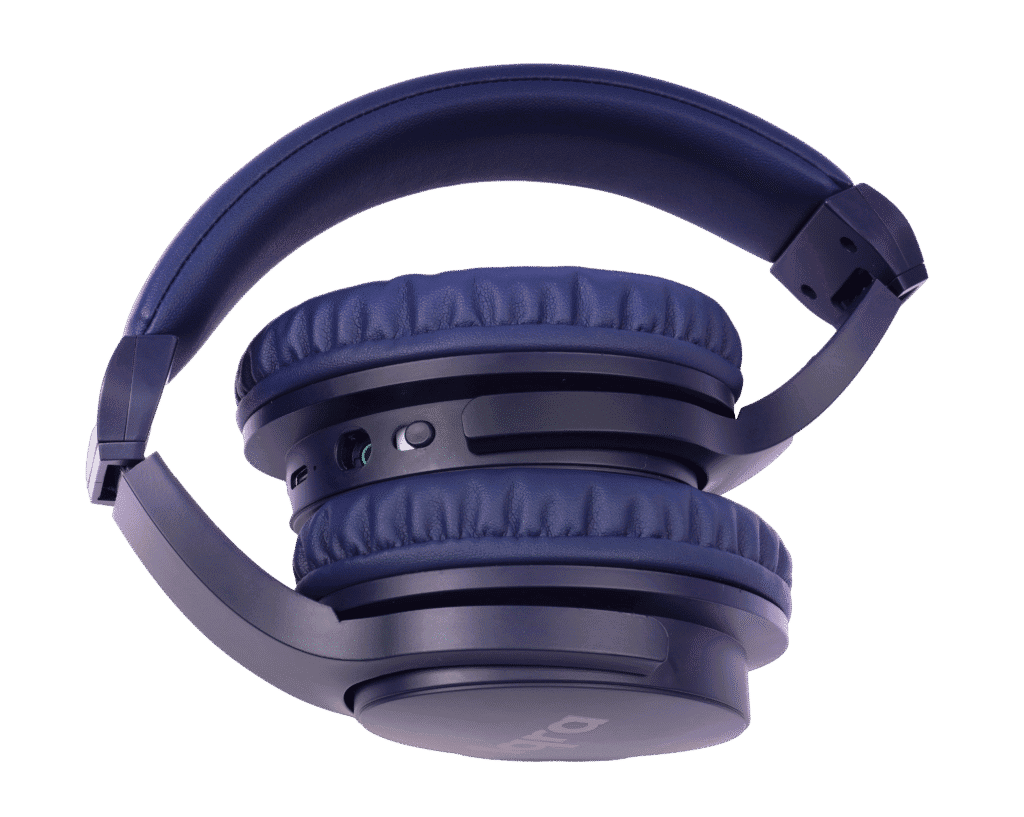 Wireless over-ear headphones with noise-canceling technology, premium sound quality, and comfortable fit for home, travel, and office use. Perfect for music lovers and remote workers.